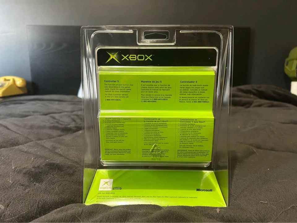 OG Xbox Controller S - FACTORY SEALED! - photo 2