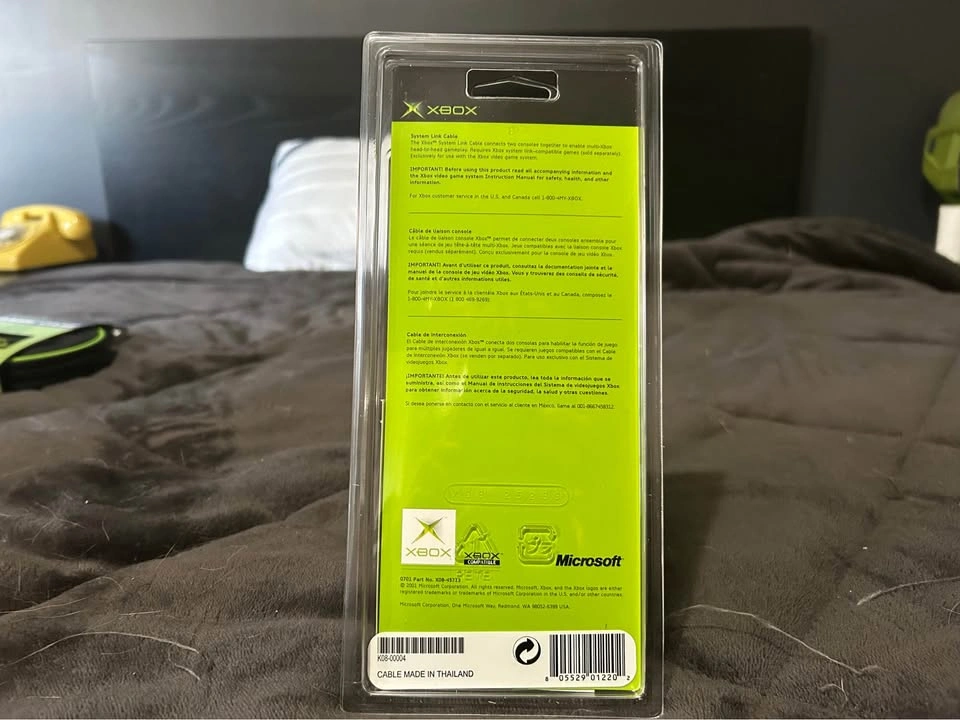OG Xbox System Link Cable - factory sealed! - photo 2