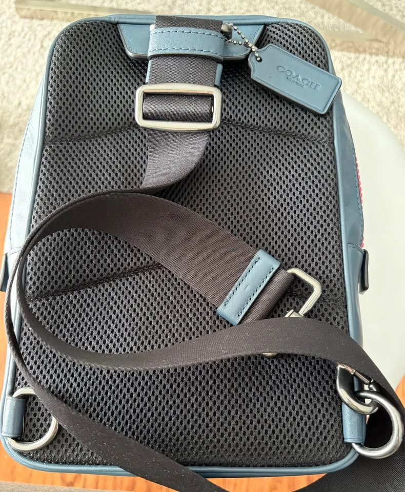 Coach Track Pack Crossbody Bag in Colorblock Signature Canvas - photo 4