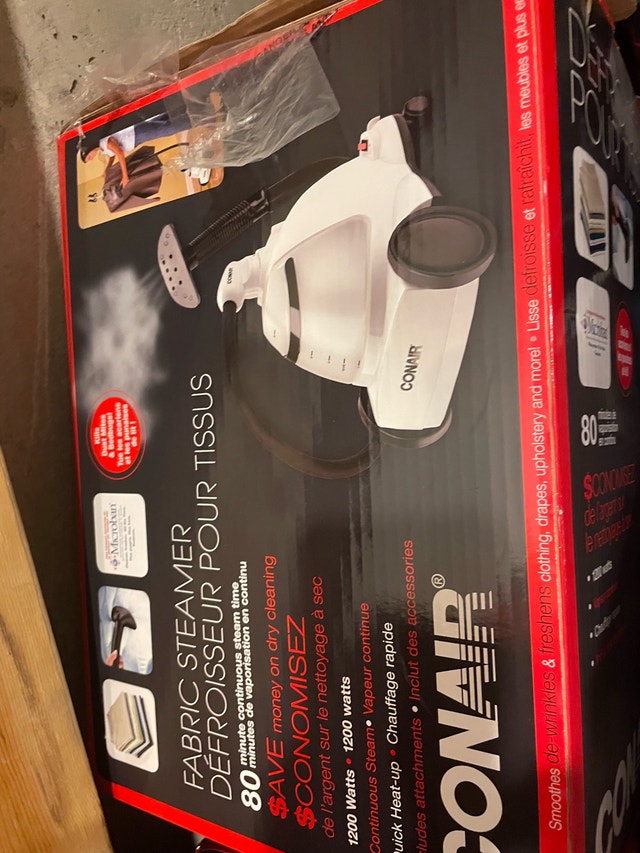 Conair fabric steamer