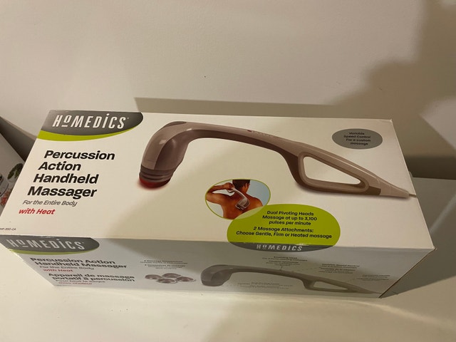 Homedics handheld massager