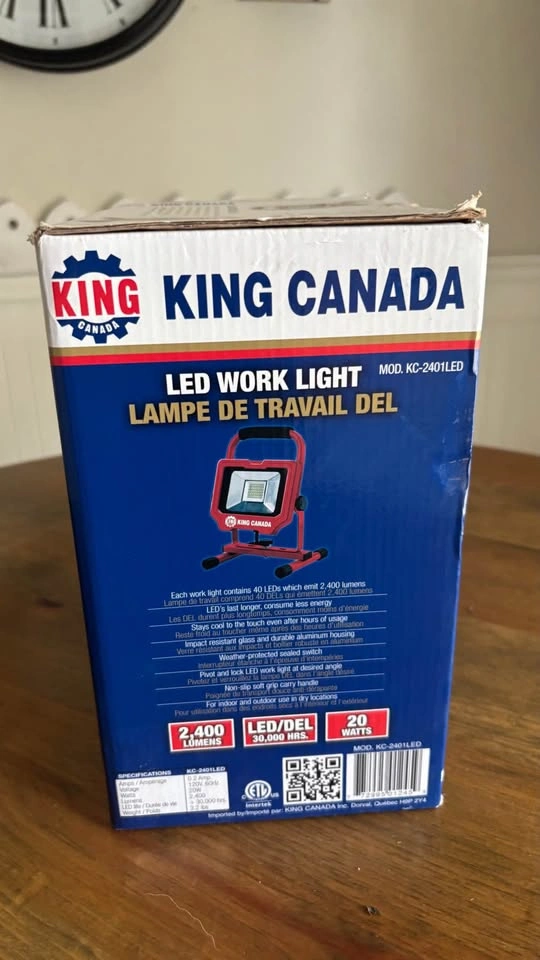 *BRAND NEW* King Canada Led Work Light - photo 3