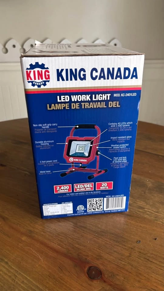*BRAND NEW* King Canada Led Work Light - photo 5