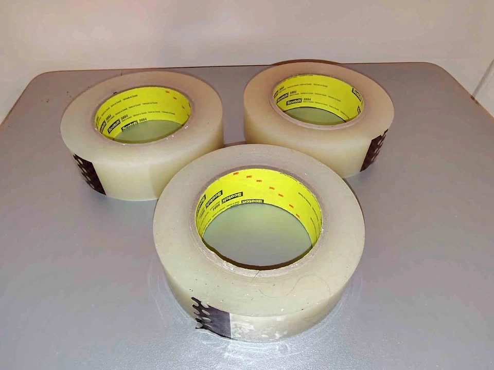 3x Rolls Scotch 8884 / 8886 Performance Heavy-Duty Tape