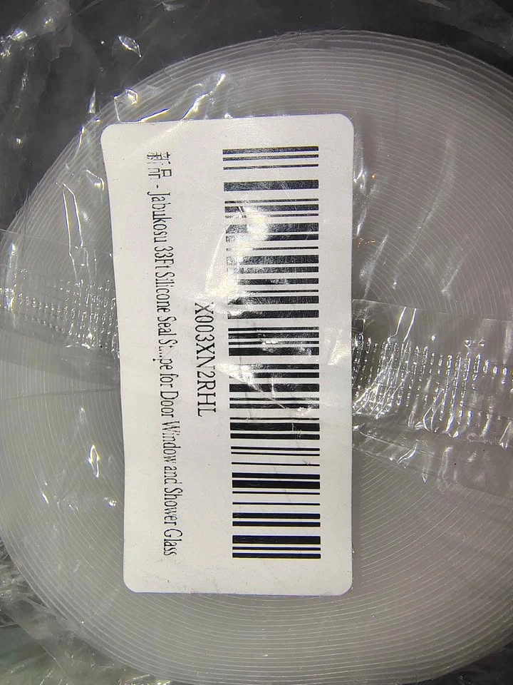 3x Rolls 1.5" Silicone Weather Stripping Door Seal Strips (New) - photo 2