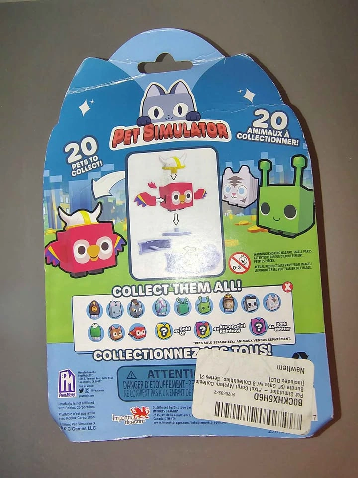 Pet Simulator Series 2 Mystery Pets 2-Pack Egg with Rare DLC - photo 2