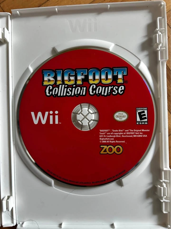 Bigfoot Collision Course CD only