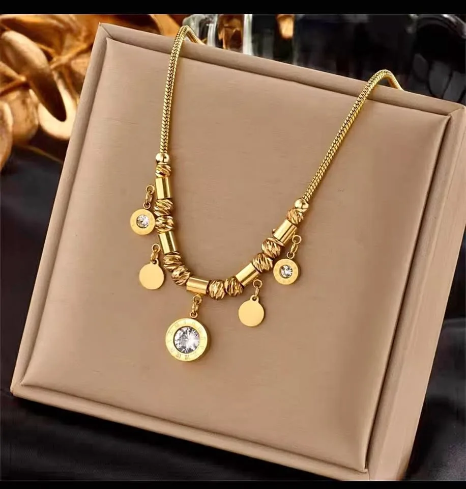 18k gold plated stainless steel Necklace thumbnail