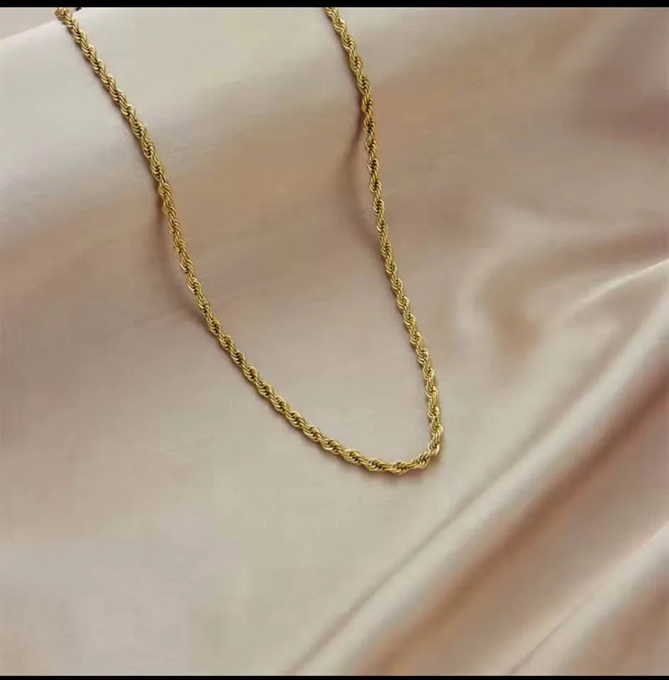 18k gold plated stainless steel set image indicator(5)