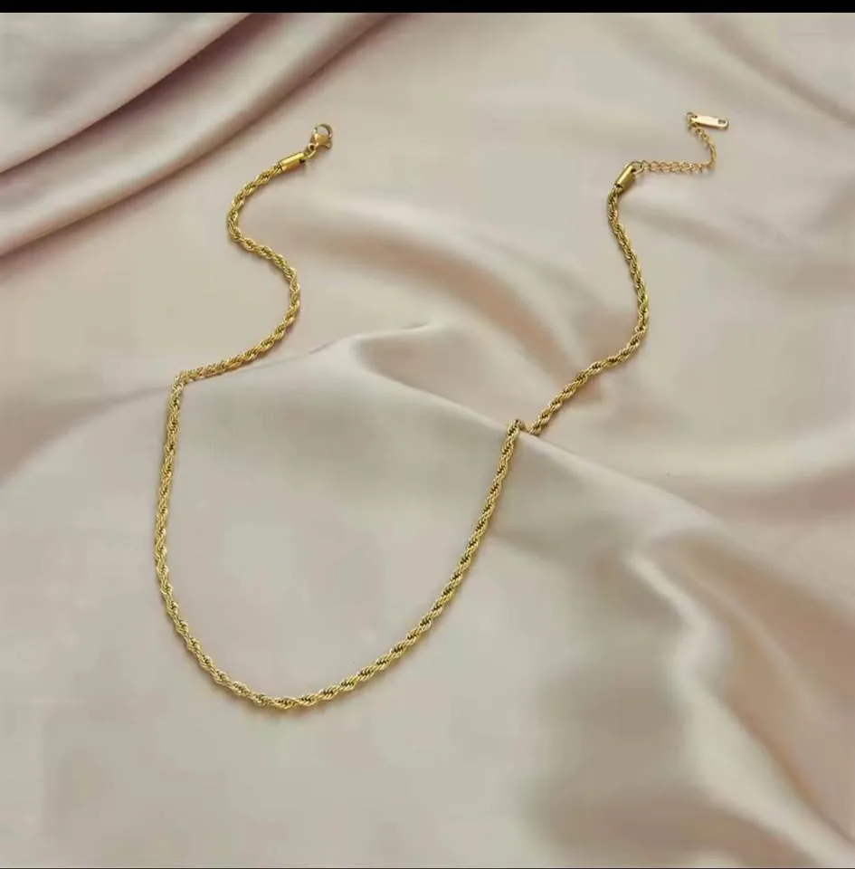 18k gold plated stainless steel set image indicator(6)