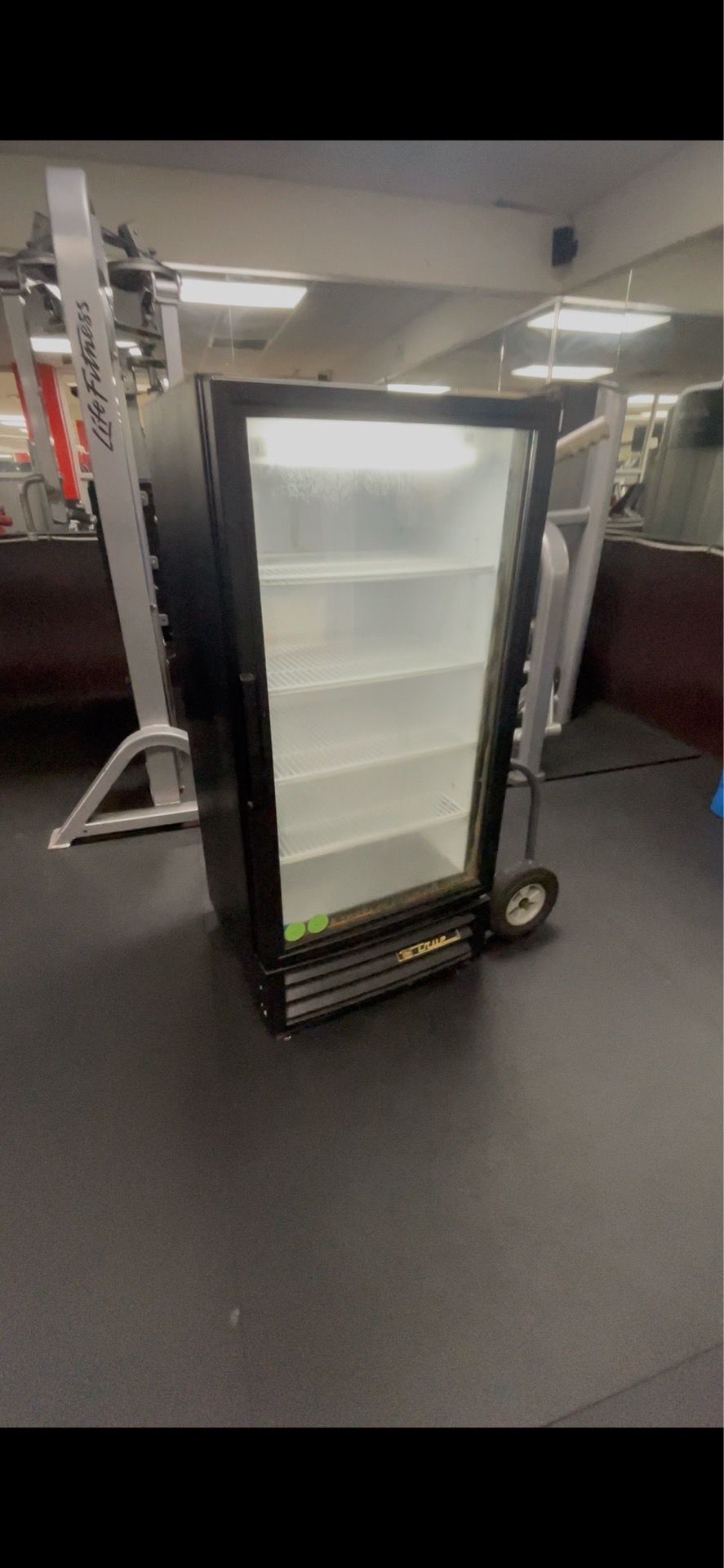 USED True GDM-10 One Glass Swing Door