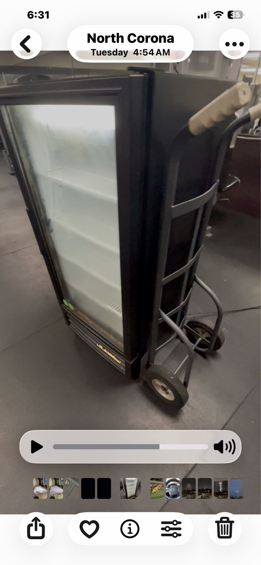 USED True GDM-10 One Glass Swing Door - photo 5