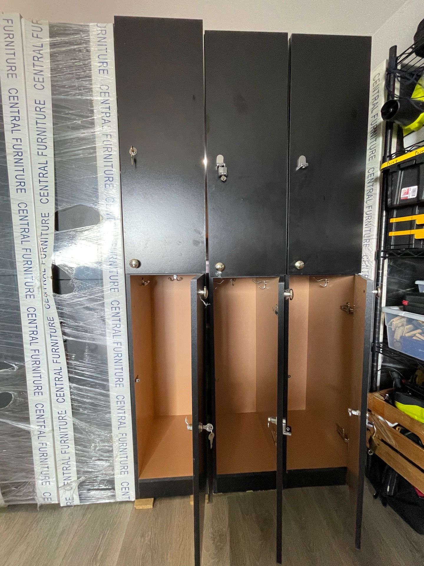 Brand New 2 Tier Wooden Lockers - photo 3