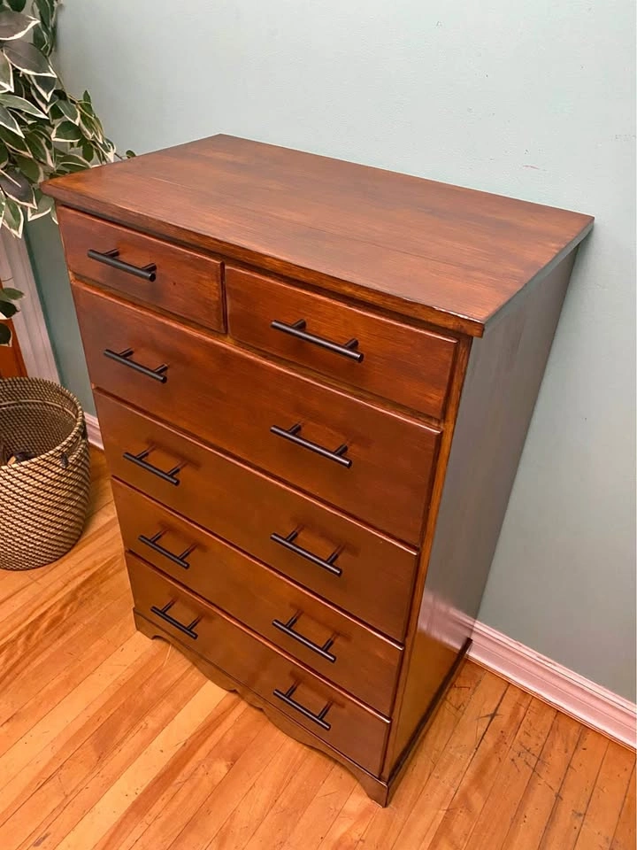 FREE DELIVERY: Refinished Tall Dresser $220 (HRM)