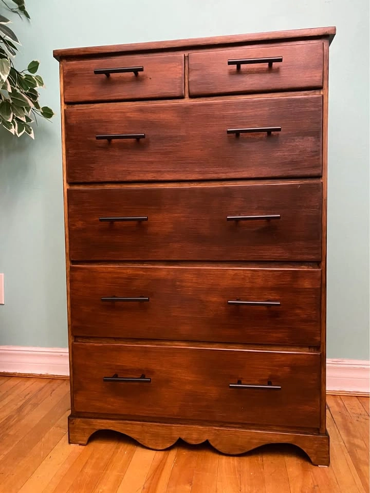FREE DELIVERY: Refinished Tall Dresser $220 (HRM) - photo 3