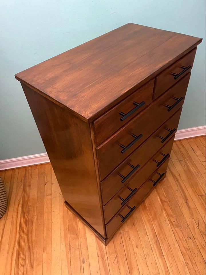 FREE DELIVERY: Refinished Tall Dresser $220 (HRM) - photo 4