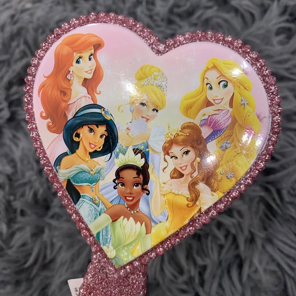 BNWT H&M Disney Princess heart-shaped Hair Brush Comb - photo 3