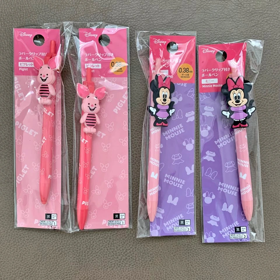 BNIB Disney Japan Character Ballpoint Pens 0.38mm