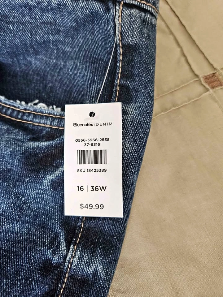 Bluenotes Baggy Super High Rise Jeans Size 16 | 36W
