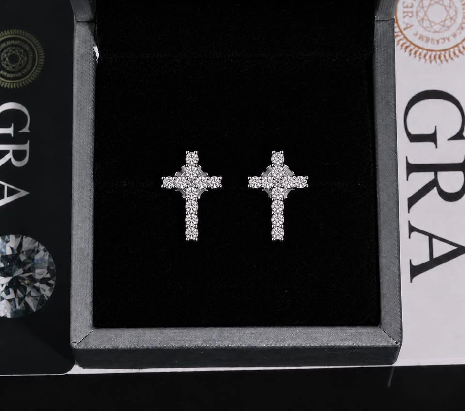 Moissanite Earrings - photo 3