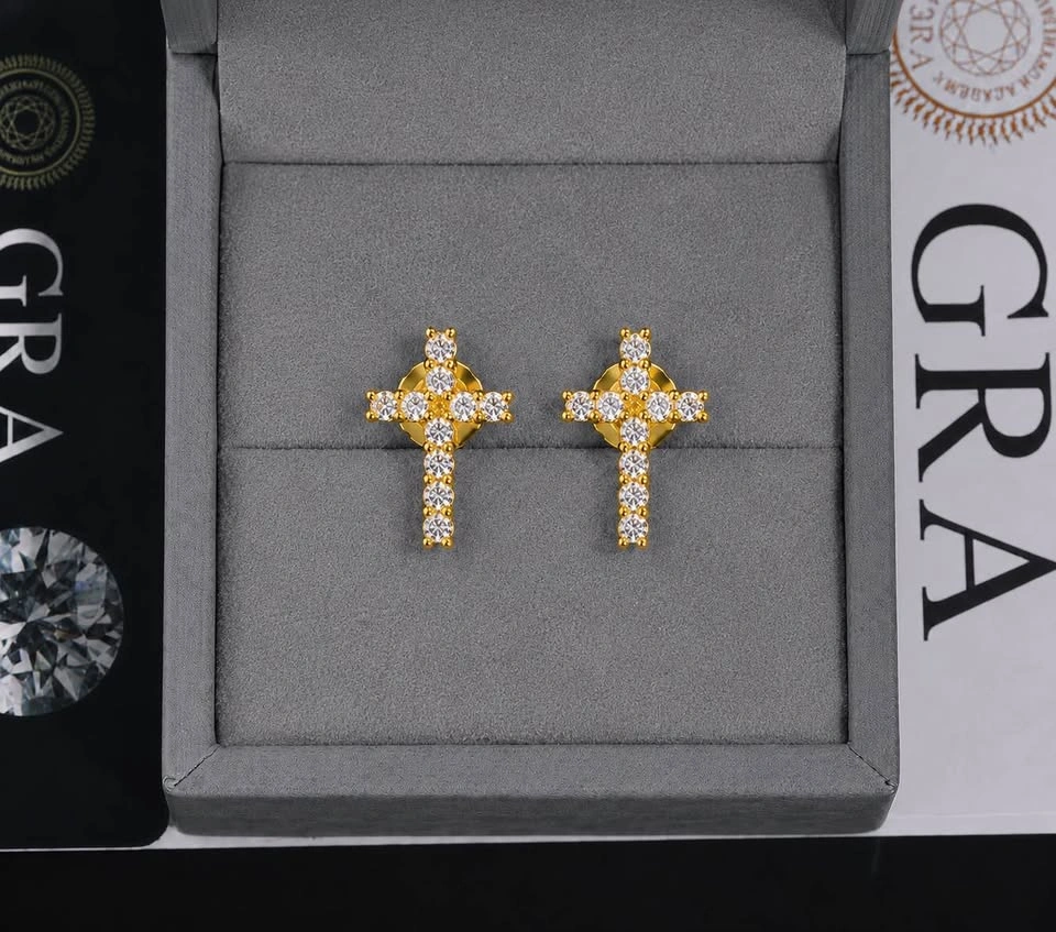 Moissanite Earrings - photo 2