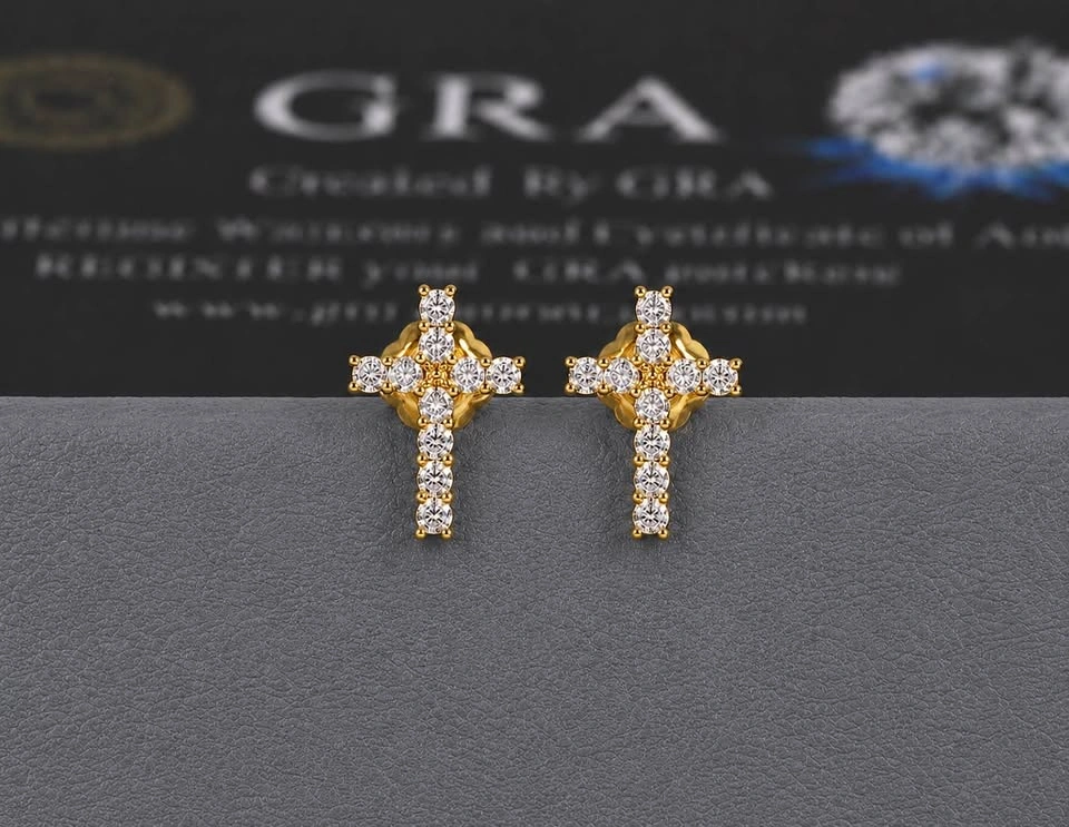 Moissanite Earrings - photo 3