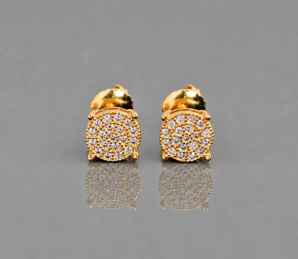 Moissanite earrings