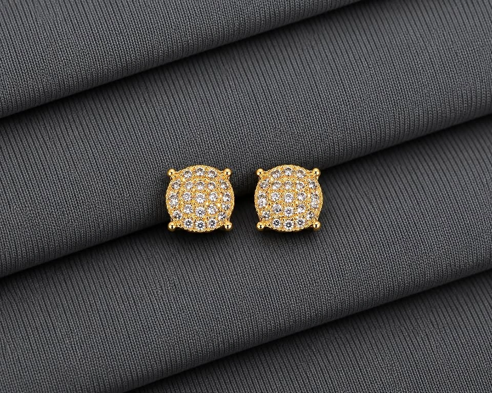 Moissanite earrings - photo 4