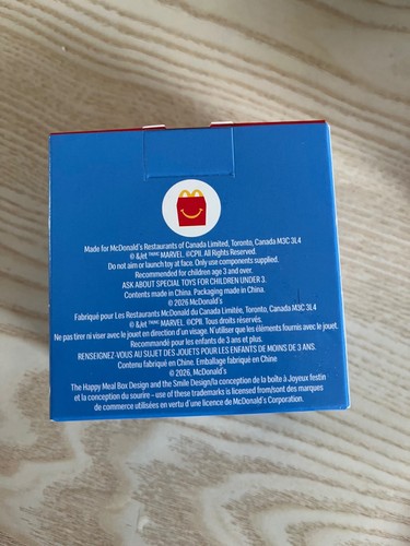 2026 McDonald's Canada Marvel Spider-Man Happy Meal Toy - photo 3