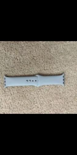 Gray Generic Silicone Watch Band for Apple Watches