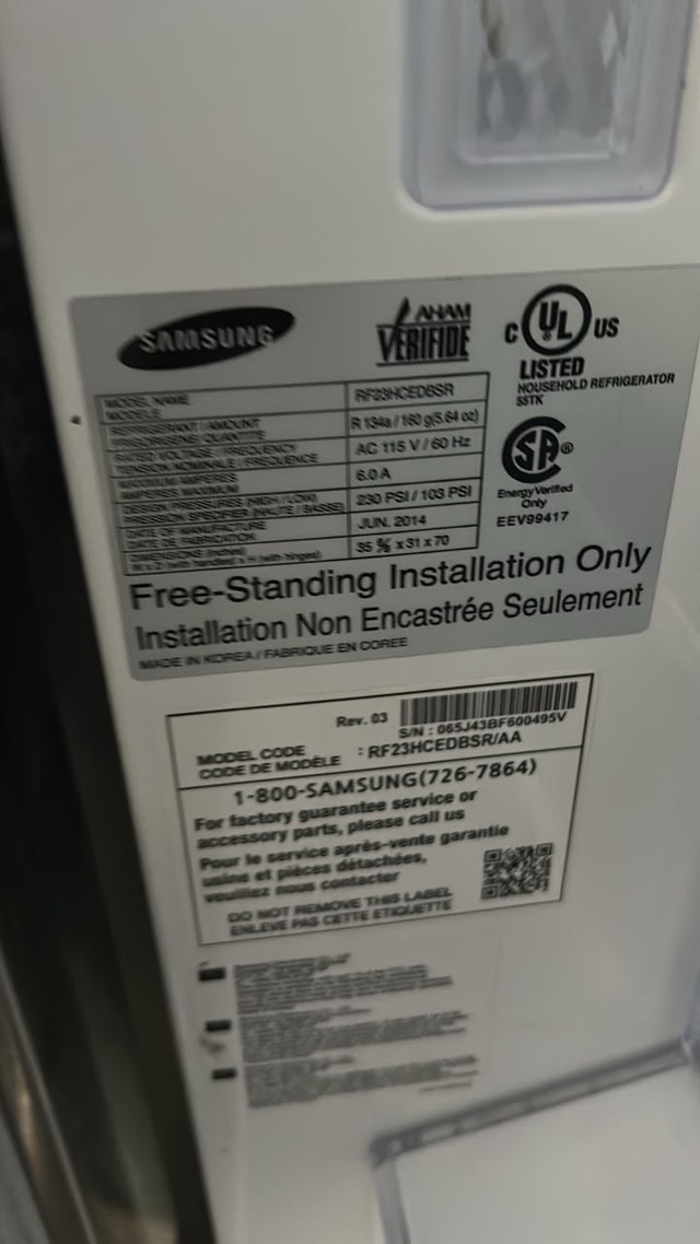 Samsung Refrigerator - photo 3