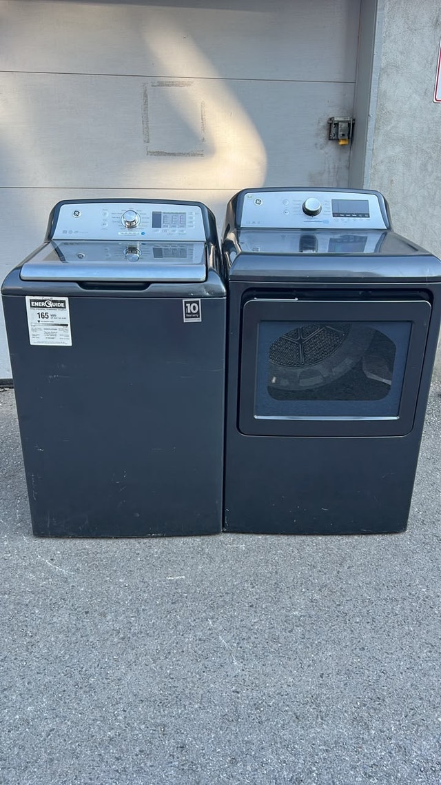 GE Washer and Dryer machine
