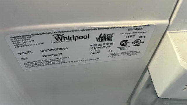 Whirlpool Bottom Mount Refrigerator - photo 5