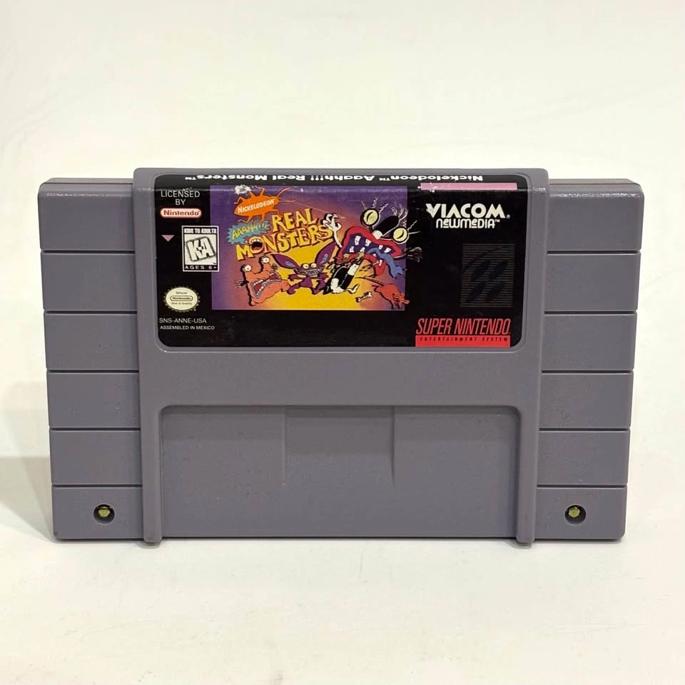 Nintendo SNES Games - Batman Forever, Aaahh!!! Real Monsters, St - photo 2