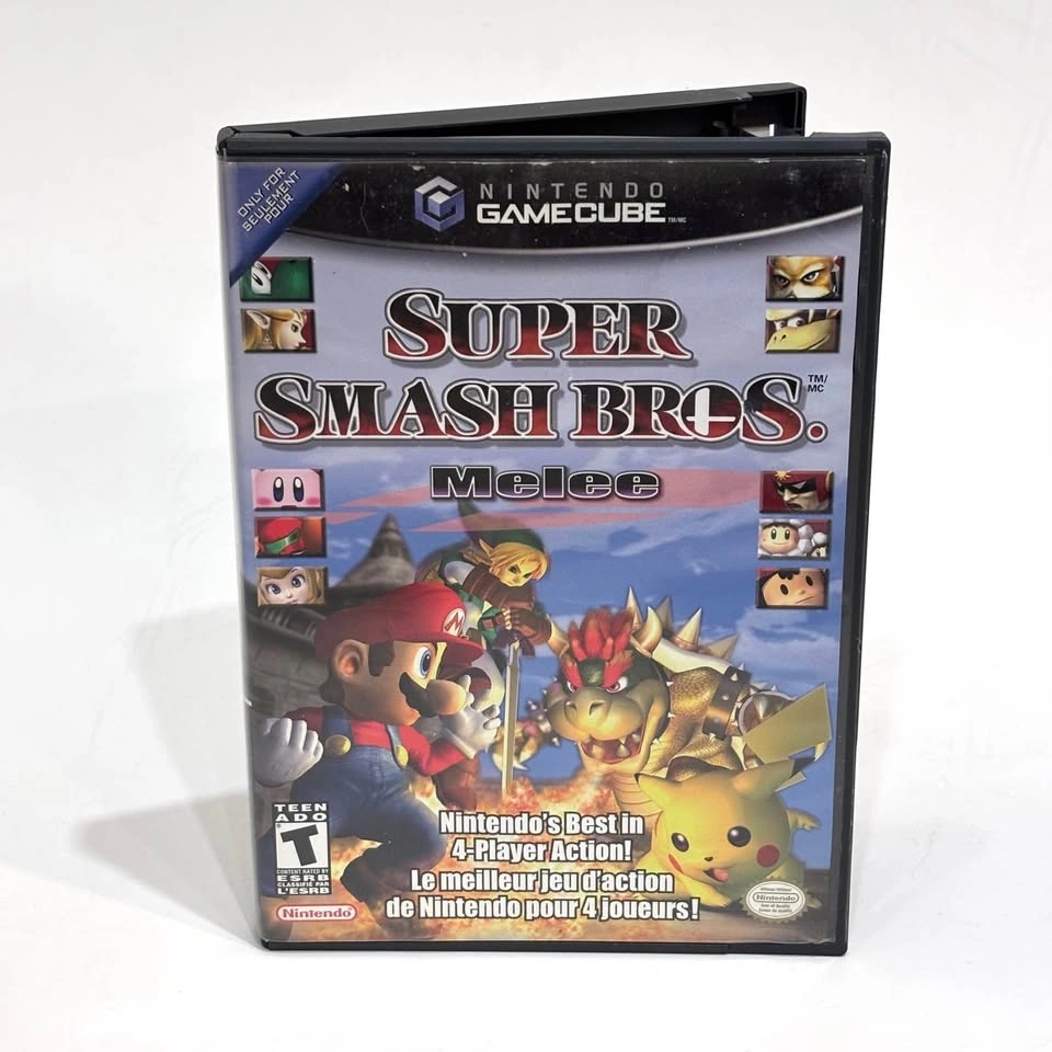 Super Smash Bros Meele - Nintendo GameCube - Mint Condition - photo 2