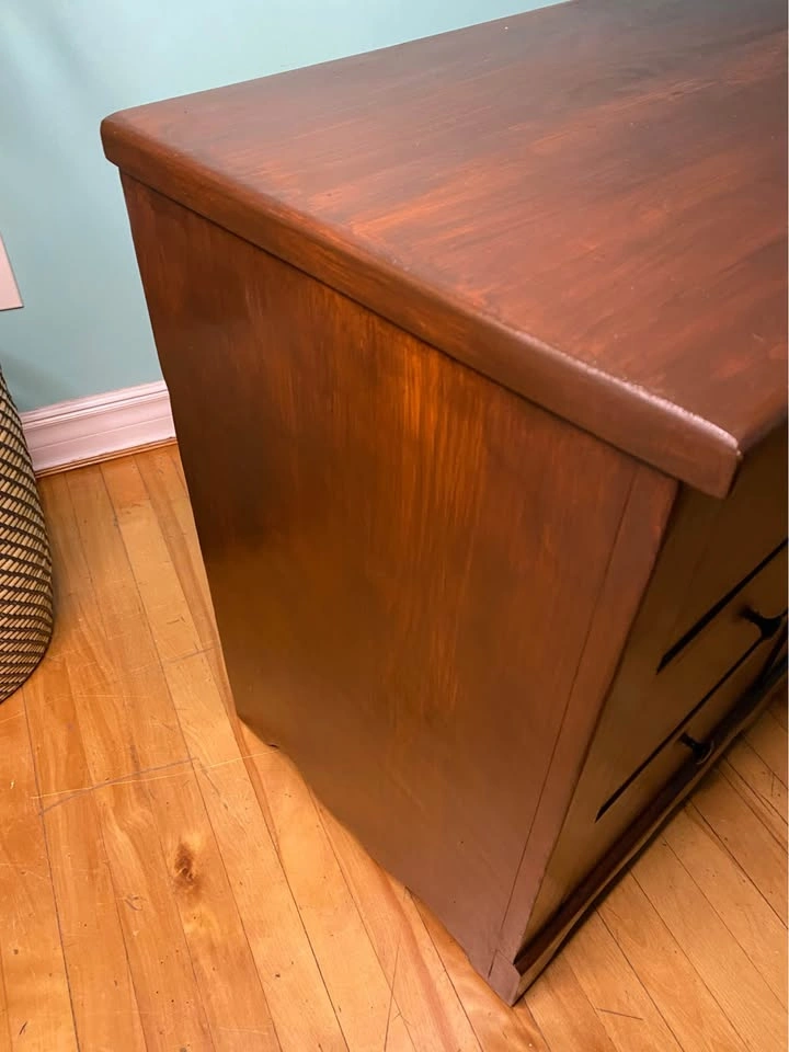FREE DELIVERY: Refinished Long Pine Dresser $440 (HRM) - photo 5