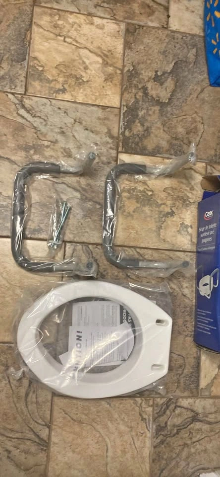 Handicapped Toilet Seat with Arms – Brand New