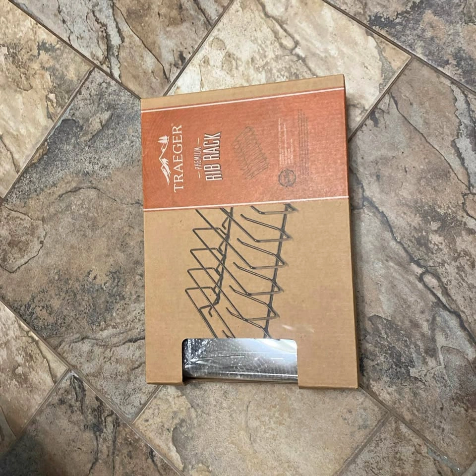Traeger Premium Rib Rack – Brand New in Box