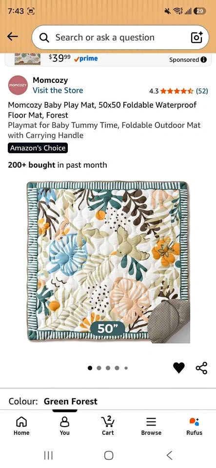 Baby Play Mat NEW