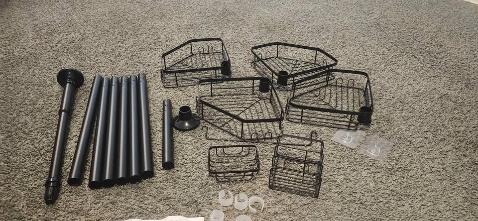 Shower Caddy Corner Tension Pole NEW - photo 4