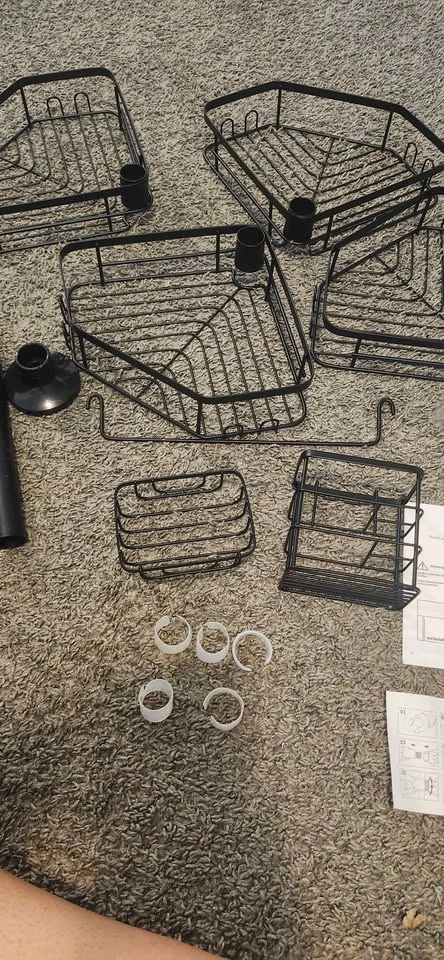 Shower Caddy Corner Tension Pole NEW - photo 5