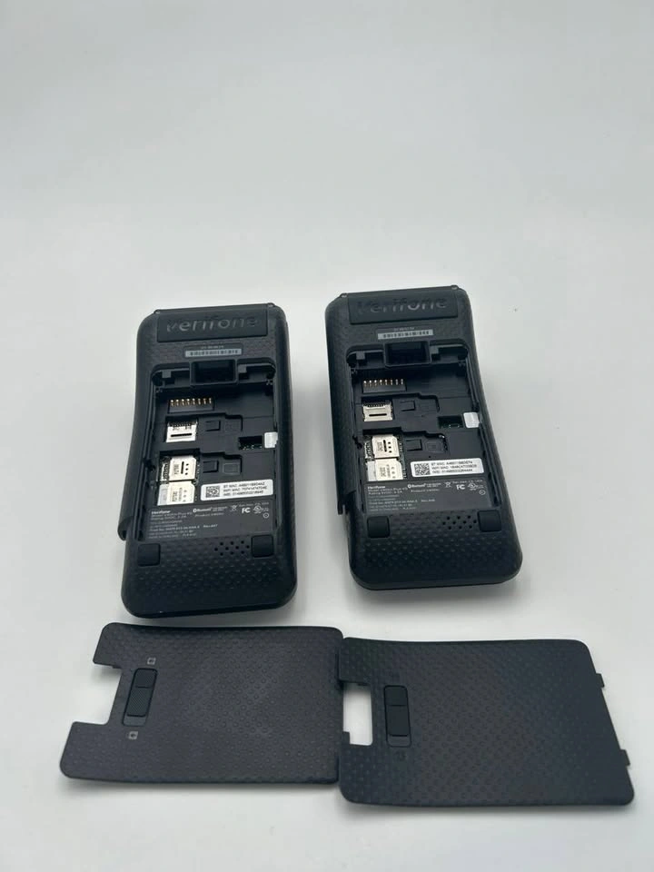Lot of 2 Verifone V240m Portable Credit Card Terminals - photo 2