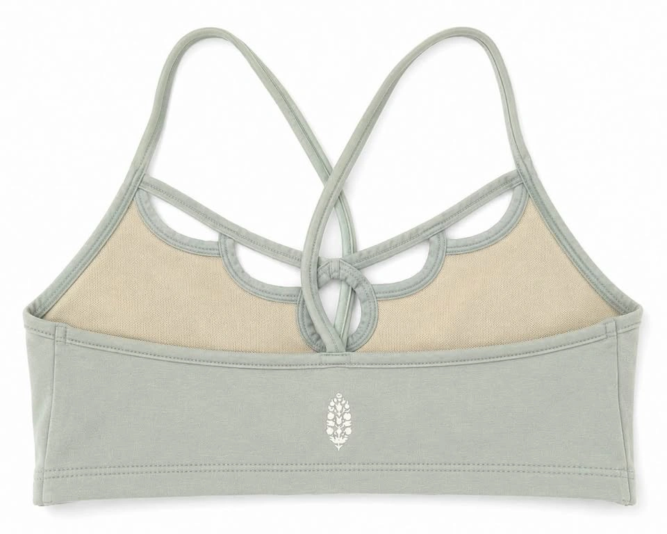 Free People Movement Soft Green Sports Bra size Small- NEW with - photo 2