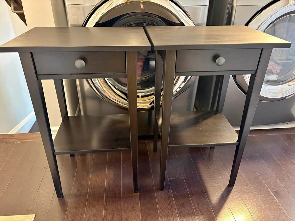 Pair of IKEA Hemnes Nightstands