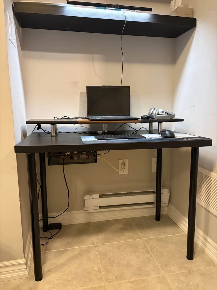 Sihoo M18 Ergonomic Office Chair & IKEA Desk Setup - photo 2