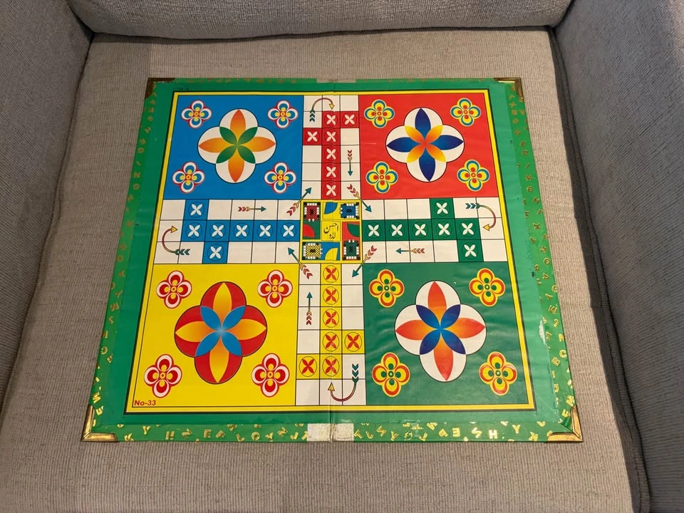 Double-Sided Ludo and Snakes & Ladders Board Game - photo 2