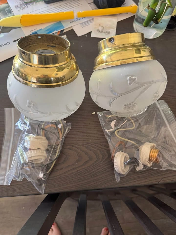 Vintage Light Fixtures (two) - photo 2