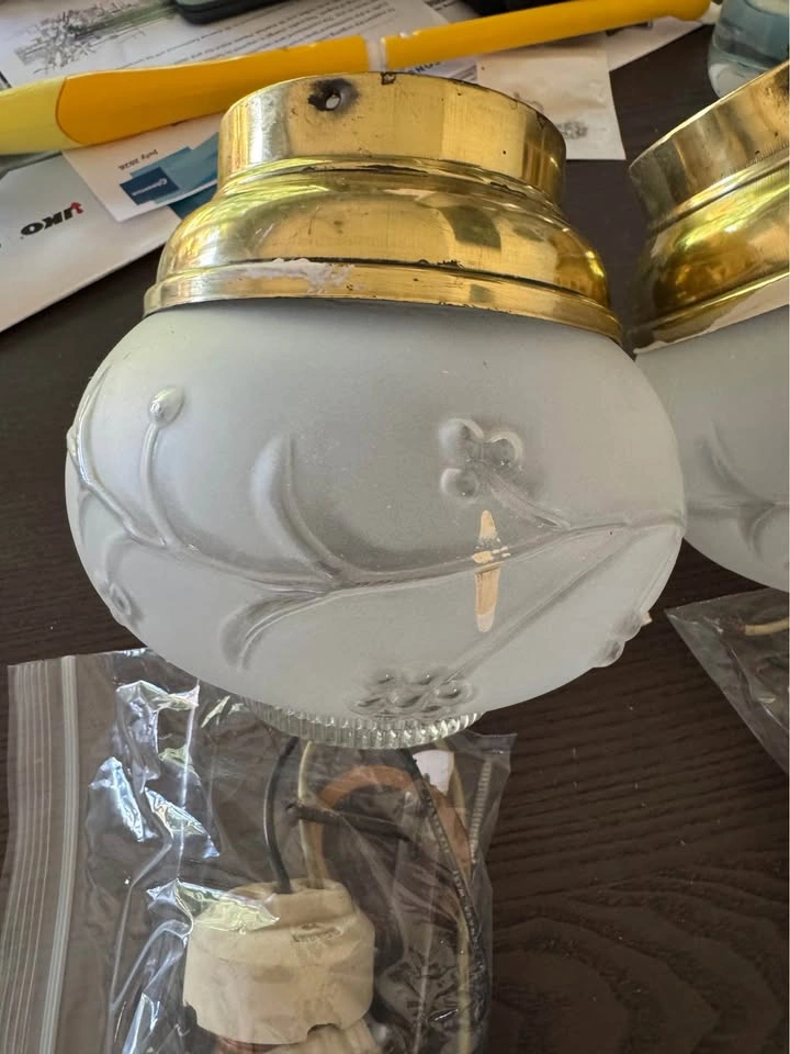 Vintage Light Fixtures (two) - photo 3