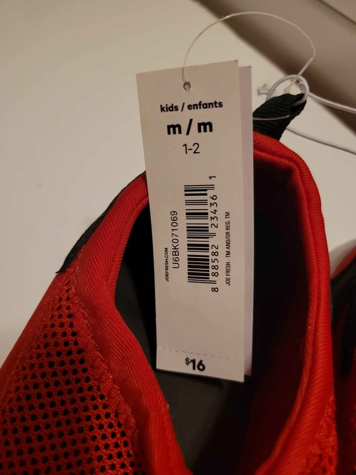 Red Water Shoes Size 1-2 - photo 3