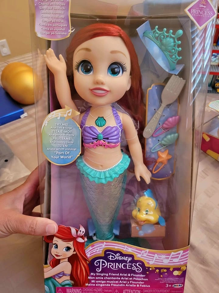 Disney Princess My Singing Friend Ariel & Flounder